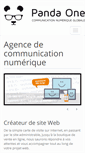 Mobile Screenshot of panda-one.fr
